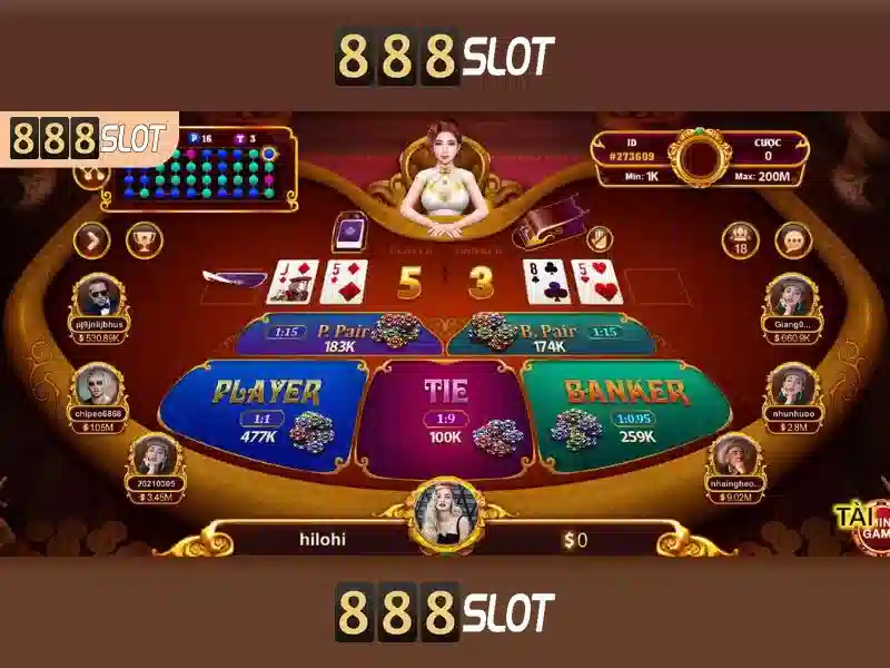 Các trò chơi tại 888Slot